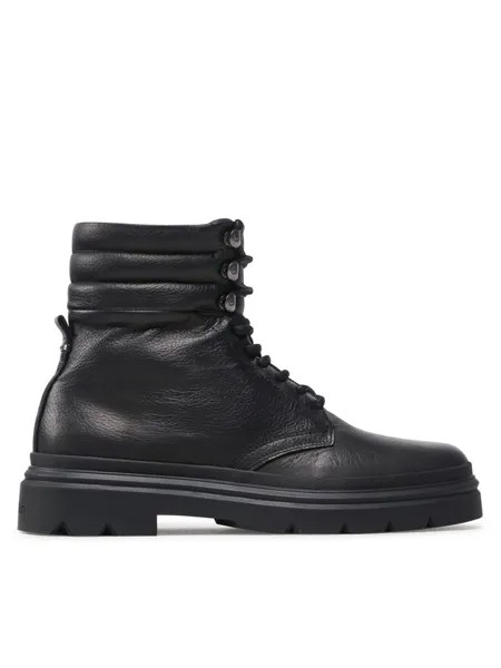 Ботильоны на шнуровке Combat Boot Pb Lh Calvin Klein, черный
