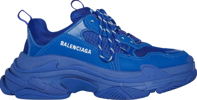 Кроссовки Balenciaga Triple S Sneaker Indigo, синий