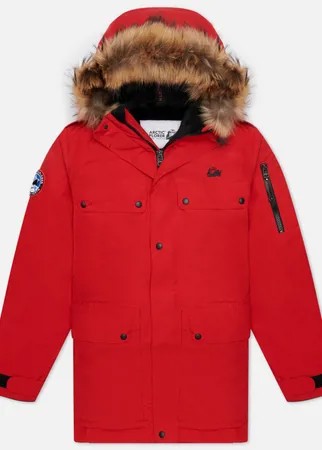 Мужская куртка парка Arctic Explorer Polus, цвет красный, размер 48