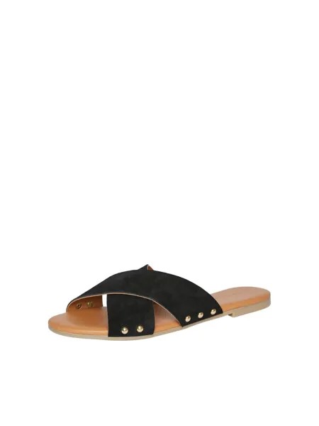 Тапочки PIECES Slippers Vuma, черный