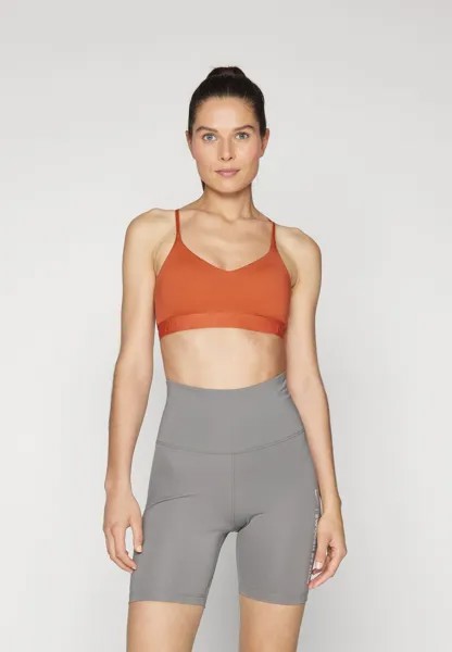 Спортивный бюстгальтер с легкой поддержкой Indy Bra Nike, выжженный восход