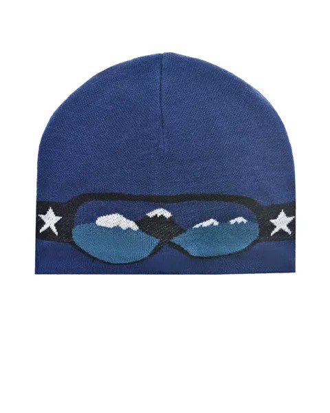 Синяя шапка Kenzie Ink Blue Molo