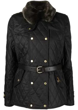 Barbour стеганая вощеная куртка Elmis