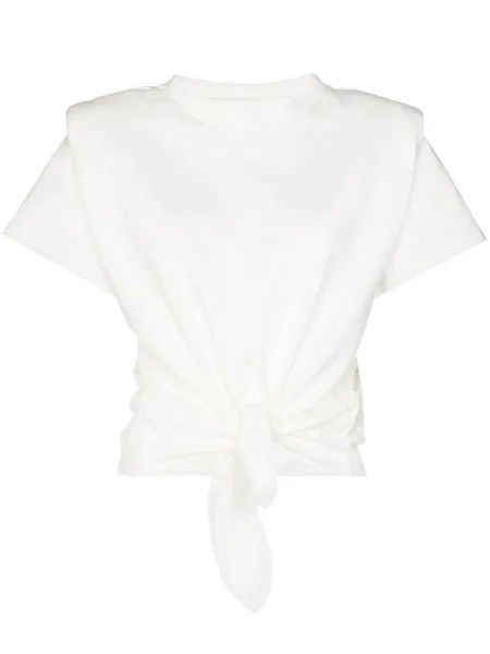 Isabel Marant футболка Belita с завязками