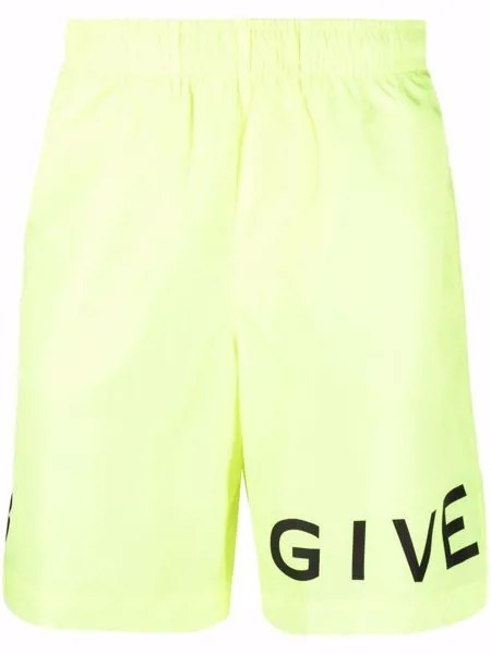 Givenchy плавки-шорты с логотипом