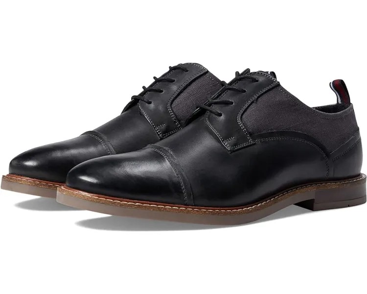 Оксфорды Ben Sherman Brent Cap Toe, цвет Black Out