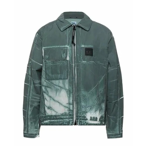 Куртка-рубашка C.P. Company Metropolies Series Tracery, размер M, зеленый