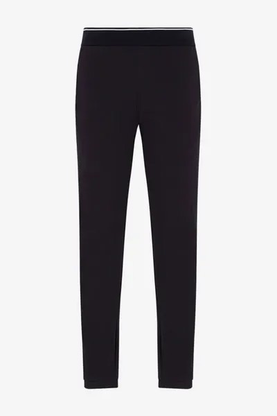 Спортивные брюки с эластичной талией Armani Exchange, черный