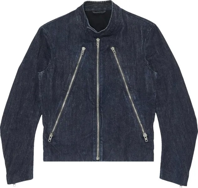 Куртка Vintage Maison Margiela Five Zip Jacket 'Glazed Indigo', синий