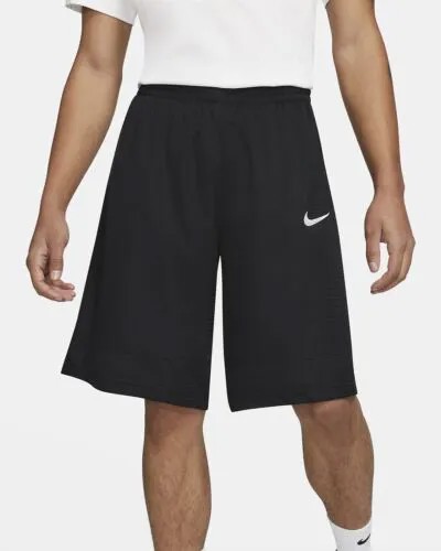 Nike Sportswear (мужской размер S) Баскетбольные тренировочные шорты свободного кроя, черные