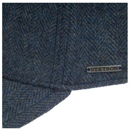 Бейсболка STETSON арт. 7720502 WOOLRICH (синий / серый), размер 63
