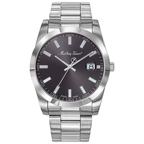 Наручные часы Mathey-Tissot Швейцарские наручные часы Mathey-Tissot H450AN, серебряный