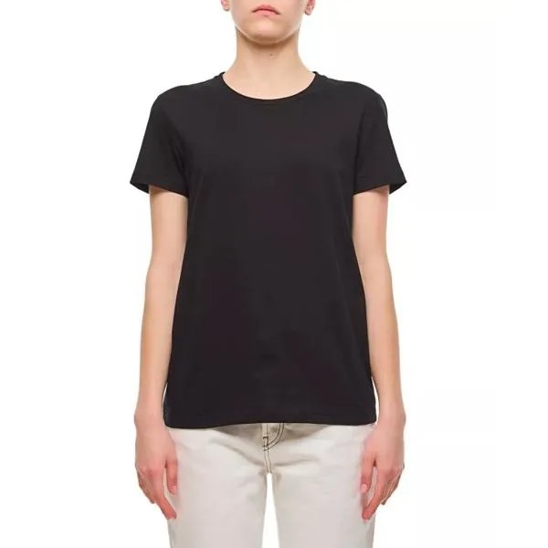 Футболка ss cotton t-shirt Moncler, черный