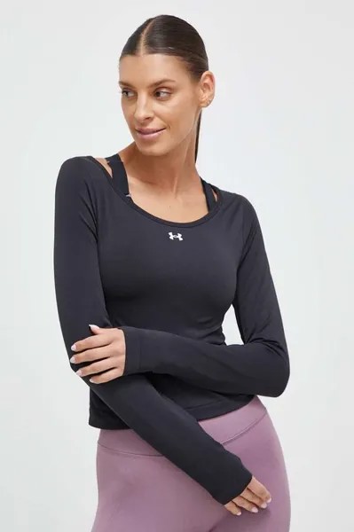 Тренировочный лонгслив Under Armour, черный