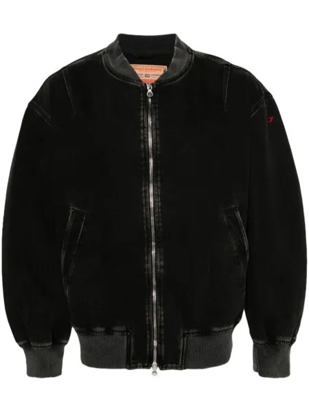 Diesel джинсовый бомбер D-Vinz, черный