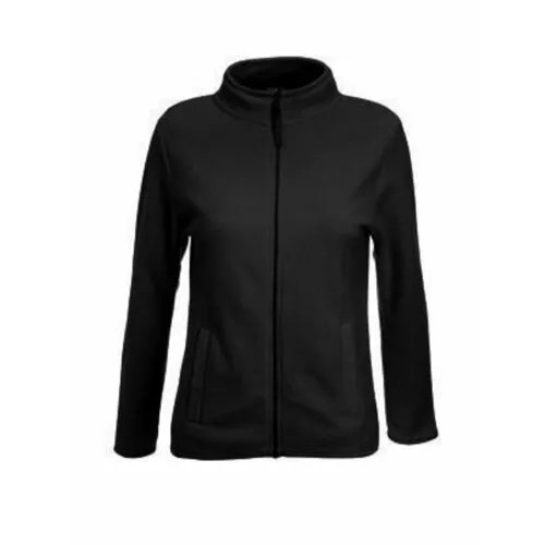 Толстовка Fruit Of The Loom LADY-FIT FULL ZIP FLEECE, размер XL, , черный