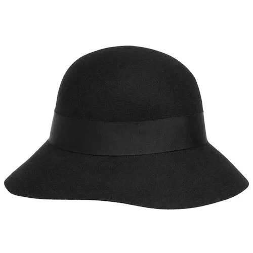 Шляпа Seeberger, шерсть, утепленная, размер OneSize, черный