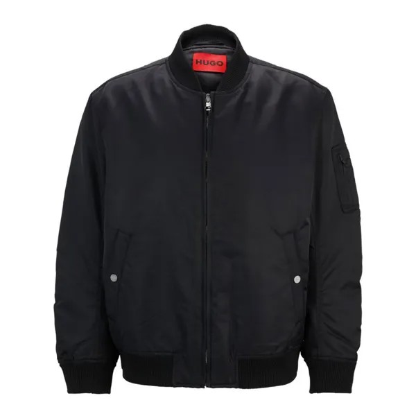 Куртка HUGO Balam2411 Bomber, черный