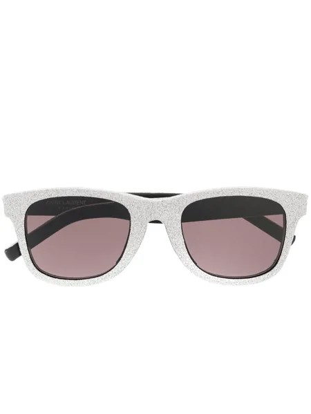 Saint Laurent Eyewear солнцезащитные очки в прямоугольной оправе