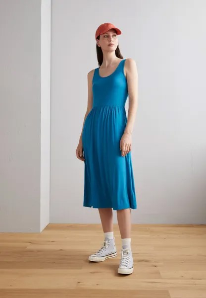 Платье из джерси Esprit, темно-бирюзовый