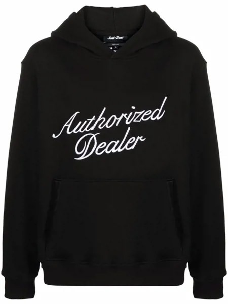 Just Don худи Authorized Dealer с надписью