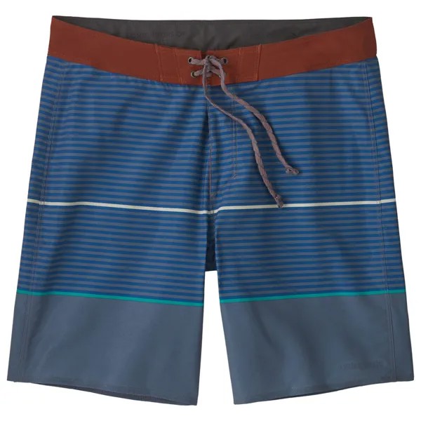 Шорты Patagonia Hydropeak, цвет Olivas Stripe/Utility Blue