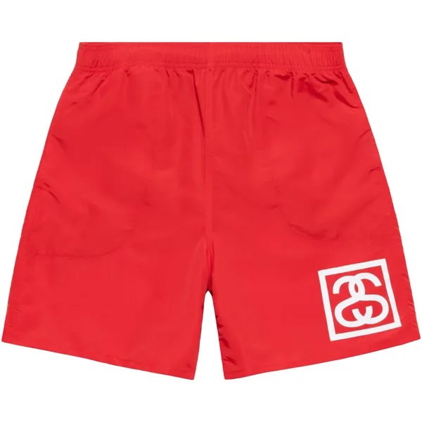 Шорты для воды Stussy SS-Link, красные