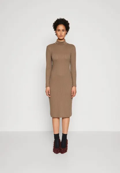 Платье из джерси ONLFELINE MIDI DRESS ONLY, коричневый