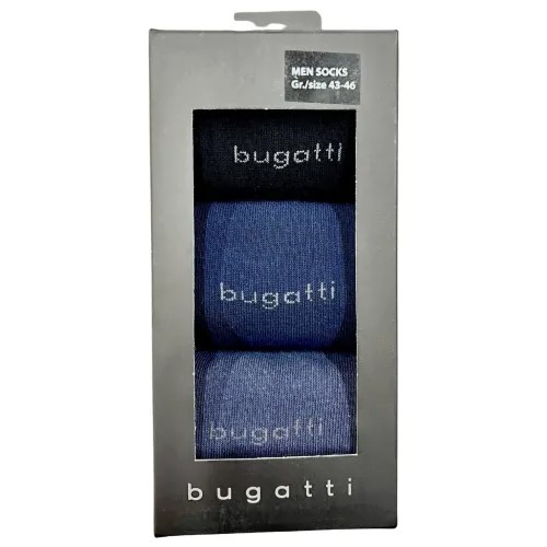 Носки Bugatti, размер 39-42, синий