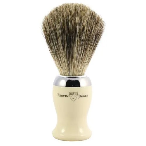 Помазок Edwin Jagger 81SB717CR ,слоновая кость, 1 шт.