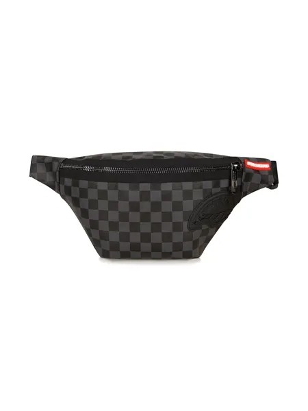 Sprayground kid поясная сумка в клетку