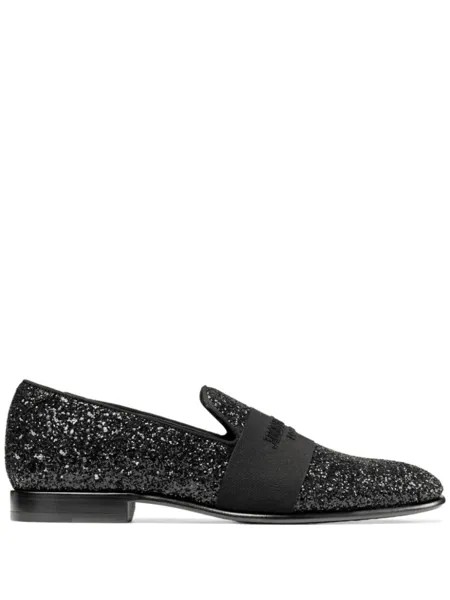 Jimmy Choo декорированные лоферы Thame, черный