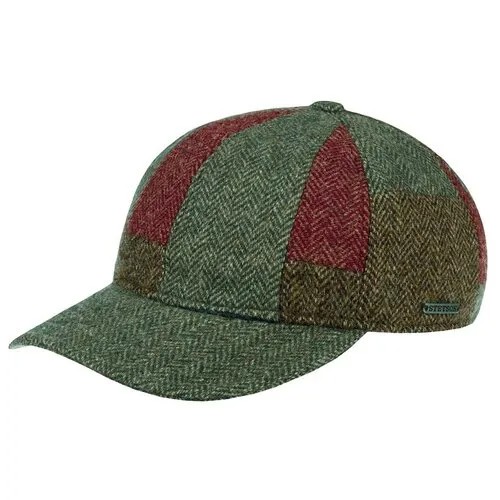 Бейсболка STETSON 7790502 BASEBALL CAP PATCHWORK WOOL, размер 57