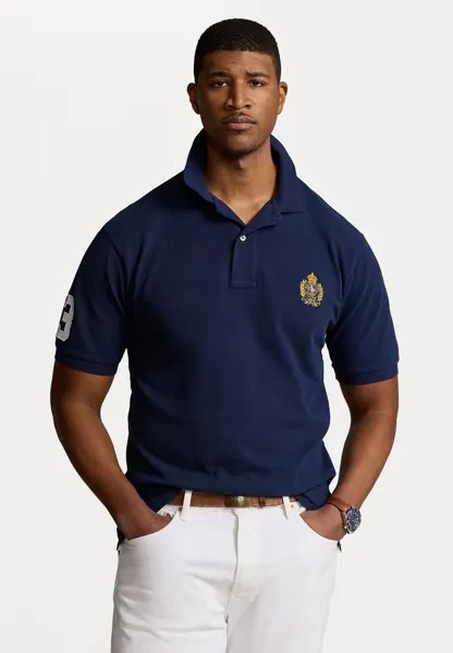 Рубашка поло Polo Ralph Lauren Big & Tall, темно-синий