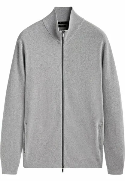 Кардиган Massimo Dutti, светло-серый