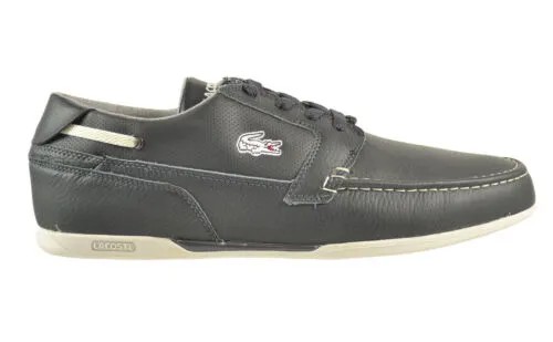 Lacoste Dreyfus CLL SPM Кожаные мужские туфли Темно-серый-Светло-серый 7-25spm5014-2g4