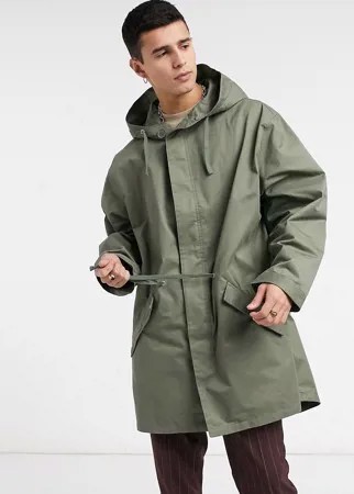 Легкая куртка цвета хаки ASOS DESIGN-Зеленый