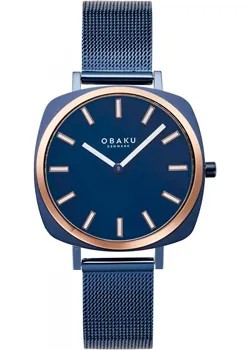 Fashion наручные  женские часы Obaku V296LXSLML. Коллекция Ultra Slim