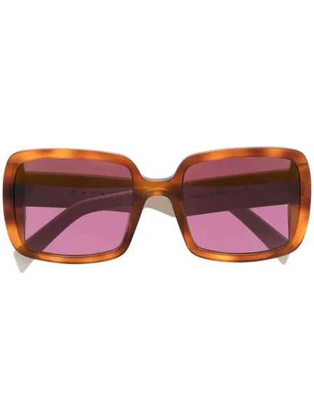 Marni Eyewear солнцезащитные очки в массивной квадратной оправе