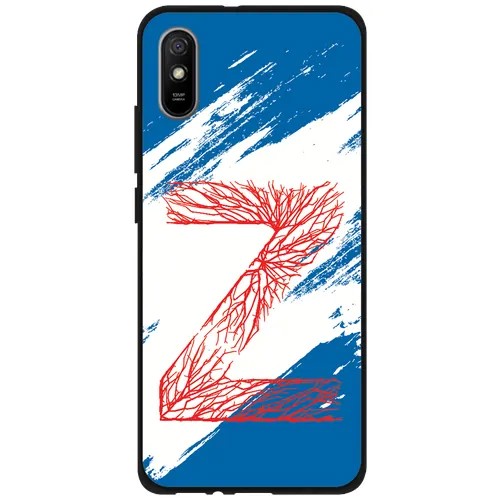 Силиконовый чехол с рисунком Буква Z для Xiaomi Redmi 9A, Anycase PR0005558
