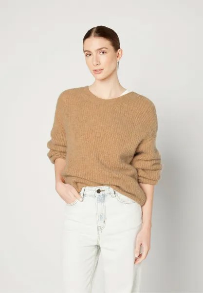 Вязаный свитер EAST American Vintage, цвет macadamia chine