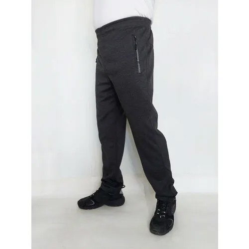 Брюки RAREBONE, спортивные, прямой силуэт, карманы, размер L/46, черный
