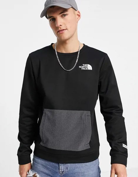 Черный свитшот North Face Mountain Athletic-Черный цвет