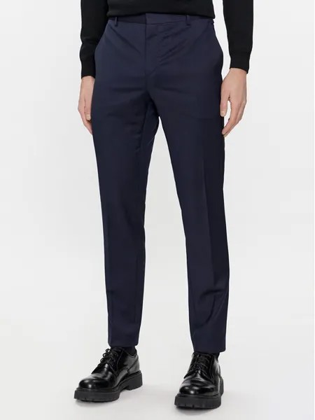 Узкие брюки чиносы Calvin Klein, синий