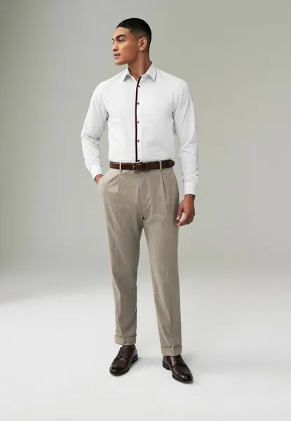 Рубашка EASY IRON ROYAL OXFORD LONG SLEEVE, REGULAR FIT Next, белый