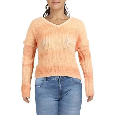 Женский пуловер Guess из альпаки с v-образным вырезом и свободной вязкой BHFO 9603