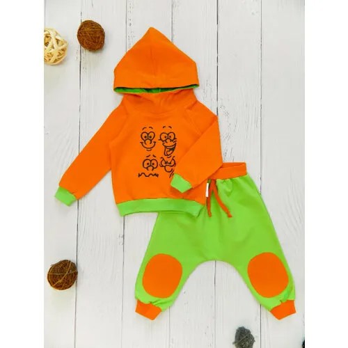 Костюм BabyMaya, размер 28/92, оранжевый