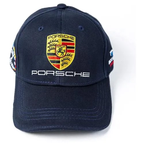 Бейсболка Porsche Design, хлопок, подкладка, размер one, красный