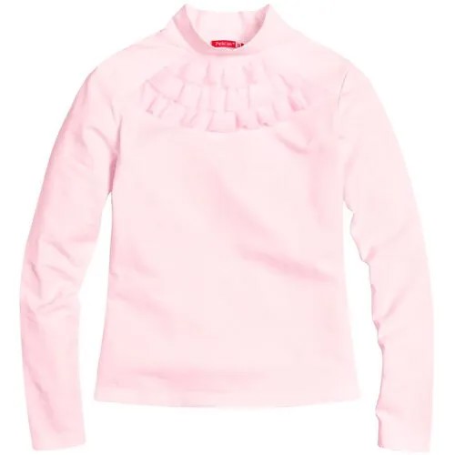 Школьная блуза Pelican, размер 14, розовый