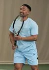Базовая Футболка BOLD Sergio Tacchini, светло-синий